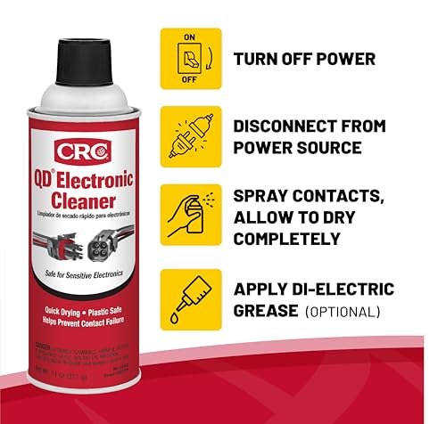CRC 05103 QD Electronic Cleaner -11 Wt Oz