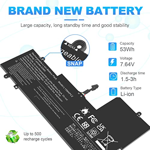 L15L4PC2 L15M4PC2 Laptop Battery Compatible with Lenovo Ideapad Yoga 710-11 710-14IKB 710-14ISK 710-15IKB 710-15ISK 710-151KB 710-14ISK-IFI 710-14ISK-ISE Series Notebook 5B10K90802 5B10K90778