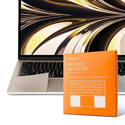 GhostShield Premium Palm Rest Protector Skin Cover Set, Scratches and Wear Protection, Compatible with MacBook Air 15" 2026 2025 2024 2023 with M5/M4/M3/M2, A3448 A3241 A3114 A2941, Starlight - color: Starlight