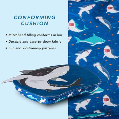 LAPGEAR Lap Pets Lap Desk - Shark, Fits 11.6” Laptops - color: Shark