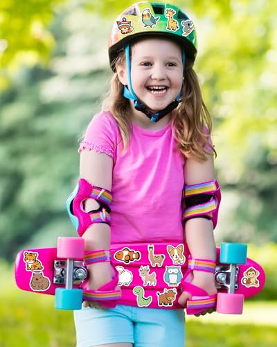 300 Pcs Animal Stickers for Kids, Cute Water Bottle Stickers, Party Favors | Vinyl Waterproof Kid Sticker Pack, Kids Classroom Prizes for Elementary Students, Goodie Bags Stuffers for Kids - style: 300 Pcs