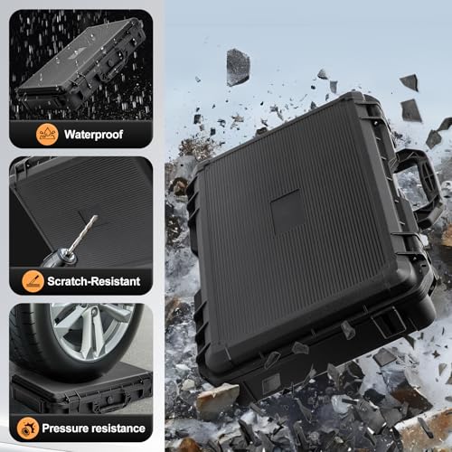 DJ Controller Travel Case Compatible with Controller for DDJ-FLX4//DDJ200/DDJ-400/DDJ-SB3 - size: Case with Pre-cut foam