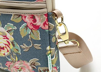 Blue Water Hyacinth Patten water resistant Laptop Shoulder Messenger Bag Case Sleeve for 12 Inch 13 Inch Laptop,Laptop Briefcase - color: Water Hyacinth, size: 13-13.3 Inch