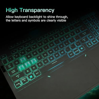 CaseBuy Ultra Thin Keyboard Cover for ASUS TUF Gaming 16" F16(2025) FX608 FX608JH FX608JMR FX608JP FX608LP FX608LM/TUF Gaming 18 A18(2025) FA808UM FA808UH Laptop(NOT for A16 FA607 F16 FX607JV FX607VU)
