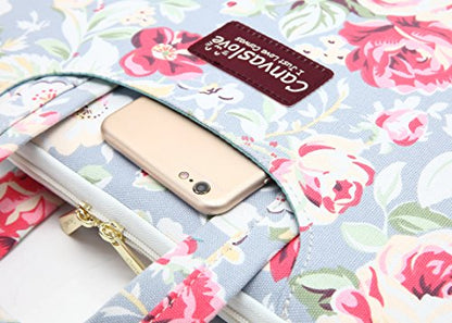 Water Resistant Laptop Shoulder Messenger Bag Sleeve Case for MacBook Pro 16 inch and 15 inch-15.6 inch laptop (Rose Blue) - color: Rose Blue