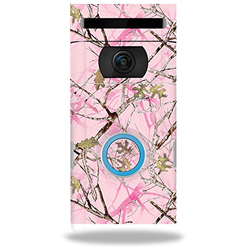 MightySkins Skin Compatible with Ring Doorbell 2 - Conceal Pink | Protective, Durable, and Unique Vinyl Decal wrap Cover | Easy to Apply, Remove, and Change Styles | Made in The USA - color: Conceal Pink