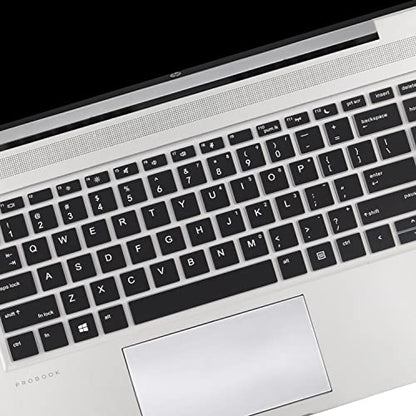 Keyboard Cover for HP ProBook 440 445 G9 G5 G6 G7 G8 G10, HP ProBook 430 G5, HP ProBook x360 440 G1, HP ProBook 640 G4 G5 G7 G8 14 inch Keyboard Protective Skin (Not fit 430/440/640 G2 G3) -Bk - size: 14 Inch