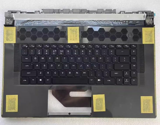 New for Alienware X17 R1 R2 Upper Case Keyboard Cover Palmrest 0YHR3X YHR3X