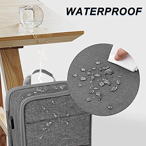 Slim & Expandable Laptop Backpack Water Resistant Backpack Travel Backpack Compatible with MacBook Air/Pro/Neo 13-14 inch, XPS 13/14, Surface 13.5" and Most 13-14 Notebooks，G01Y01 - color: G01y01, size: 13"-14"