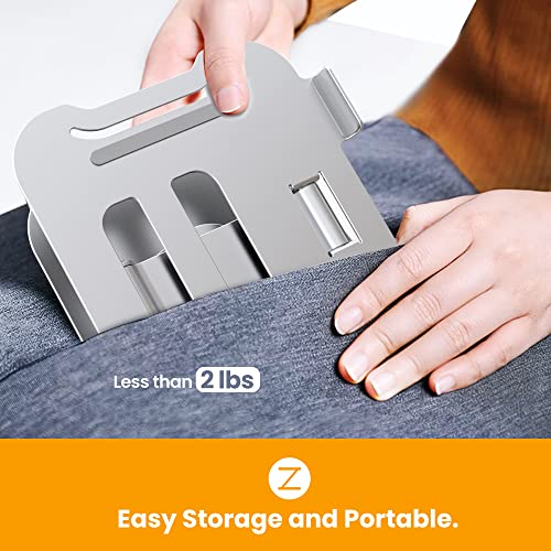 Laptop Stand Adjustable Height to 11.8 inch Rotate 360° Foldable Portable Multi-Angle iPad Stand BSL902S