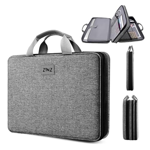 ZINZ Expandable Laptop Case 15.6 Inch Sleeve, Protective Carrying Case Compatible with MacBook Neo 16", MacBook Pro 16"/15.4", Dell XPS 16" and Most 15" 15.6" 16" Notebook，G01BK01 - color: G01bk01, size: 15-16"