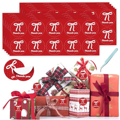 for iPad Case with 10 sets Cute DIY Vinyl Laptop Stickers Tweezers Decals, Waterproof Aesthetic Stickers Suitable for Phone, Water Bottles, Cups, Suitcases, Anywhere-Red-White Polka Dot Bow - color: Red-white Polka Dot Bow