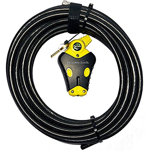 Master Lock - (1) Python Adjustable Cable Lock, 8413KACBL-30 - size: 1-30 ft
