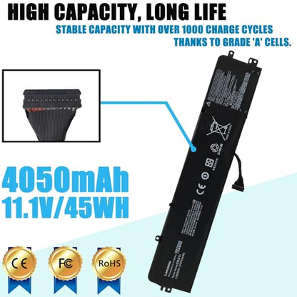 L14M3P24 Laptop Battery Compatible with Lenovo IdeaPad Y700-14ISK 700-15ISK 700-17ISK Legion Y520-15IKBA Y520-15IKBM Y520-15IKBN Series L14S3P24 L16S3P24 L16M3P24 5B10H41180 5B10H41181 - style: L14M3P24