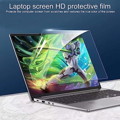 15.6 inch Laptop Screen Protector(345x194/WxH) , Scratch-Resistant Computer Screen Blue Light Blocker, Ultra Clear/Anti Fingerprint,for 15.6" HP/Dell/Sony/Acer/ASUS/Samsung/Lenovo/Toshiba (15.6 inch) - size: 15.6 inch