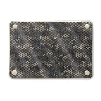 Glossy Glitter Laptop Skin Compatible with Apple MacBook Neo - Camo Dots - Premium 3M Vinyl Protective Wrap Decal Cover - Easy to Apply | Crafted in the USA by MightySkins - color: Camo Dots, size: MacBook Neo Full Cover Skin, style: Glossy Glitter Finish