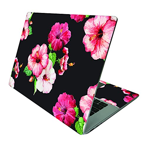 MightySkins Skin Compatible With Microsoft Surface Laptop 4 15” - Hibiscus | Protective, Durable, and Unique Vinyl Decal wrap cover | Easy To Apply, Remove, and Change Styles | Made in the USA - color: Hibiscus