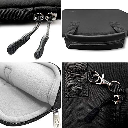 Hseok Laptop Sleeve 13.3-14 inch Case with Small Pouch, Neoprene Computer Bag Compatible with MacBook Neo/Pro 14 M5/M4/M3/M2/M1, Mac Air/Pro 13.3, XPS 14 and Most 13-14 inch Notebooks,B02K01 - color: B02k01, size: 13"-14"