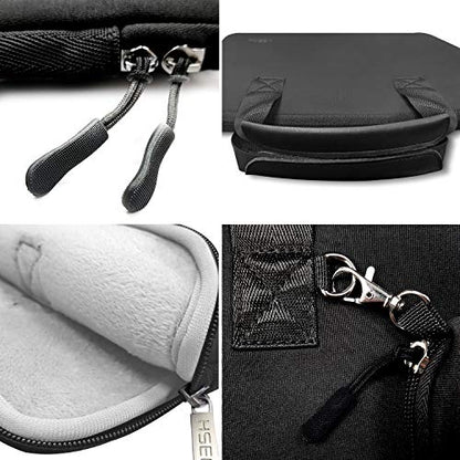 Hseok Laptop Sleeve 13.3-14 inch Case with Small Pouch, Neoprene Computer Bag Compatible with MacBook Neo/Pro 14 M5/M4/M3/M2/M1, Mac Air/Pro 13.3, XPS 14 and Most 13-14 inch Notebooks,B02K01 - color: B02k01, size: 13"-14"