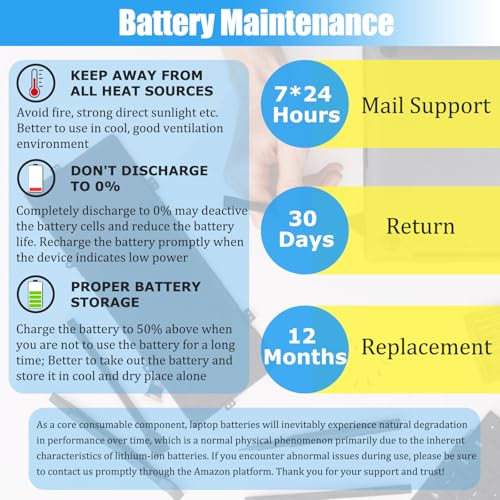 G3HTA072H Battery Replacement for Microsoft Surface Laptop Studio 1964 14.4" Series Laptop Battery G3HTA071H 56.3Wh