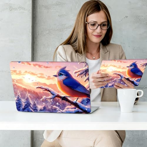 Laptop Skin Sticker Decal Cover,Beautiful Bird | DIGTIALL Universal Laptop Skin Sticker, Waterproof Removable Notebook Decal Protector Cover for 12 13 14 15 Inch Laptops - color: Beautiful Bird