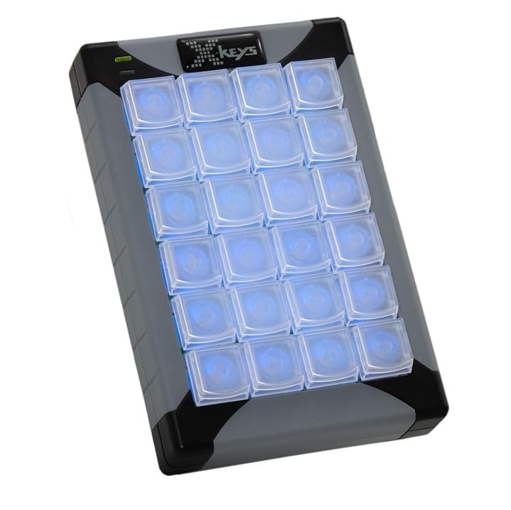 X-keys Programmable Keypads and Keyboards (24 Key, XK-24) - style: Classic