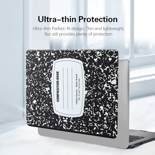 Funut Compatible with MacBook Air 13 inch Case 2022 2021 2020 2019 2018 Model A2337 M1 A2179 A1932 Plastic Hard Shell Case Protective Cover for MacBook Air 13 A2337 A2179 A1932 with Touch ID, Notebook - color: 2# notebook, size: Mac Air 13" 2018-2022(A193