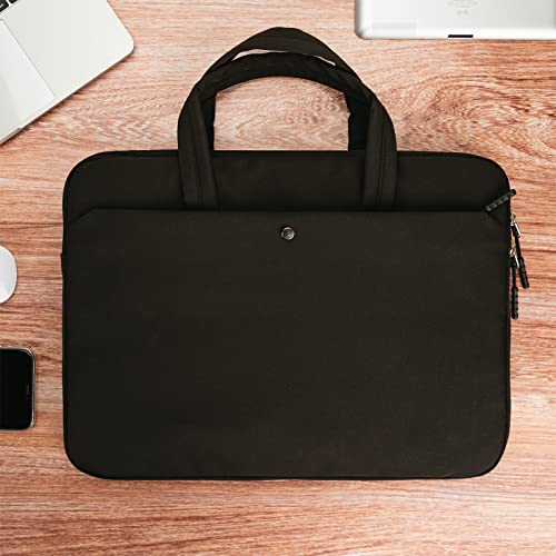 14 Inch laptop Sleeve Protective Case Bag Chromebook Notebook Cover Compatible with 14 inch MacBook Pro M5 M4 M3 M2 M1 Max 2025 2024 2023 2022 2021 A3426 A3434 A2918 A2992 A2779 A2442, Black - color: Black, size: 14 in