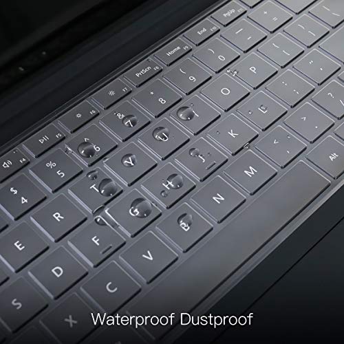 CaseBuy Ultra Thin TPU Keyboard Cover for 2024 Microsoft Surface Pro 11 Tablet (13" Copilot+ PC), Surface Pro 10/9 / 8 13 inch Tablet Protector (Not Fit Surface Pro Flex) - size: Surface Pro 11/10/9/8 13 inch (2024)