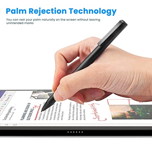 BoxWave Stylus Pen Compatible with Dell Inspiron 15 7000 2-in-1 (15.6 in) - ActiveStudio Active Stylus 2019, Electronic Stylus with Ultra Fine Tip - Jet Black