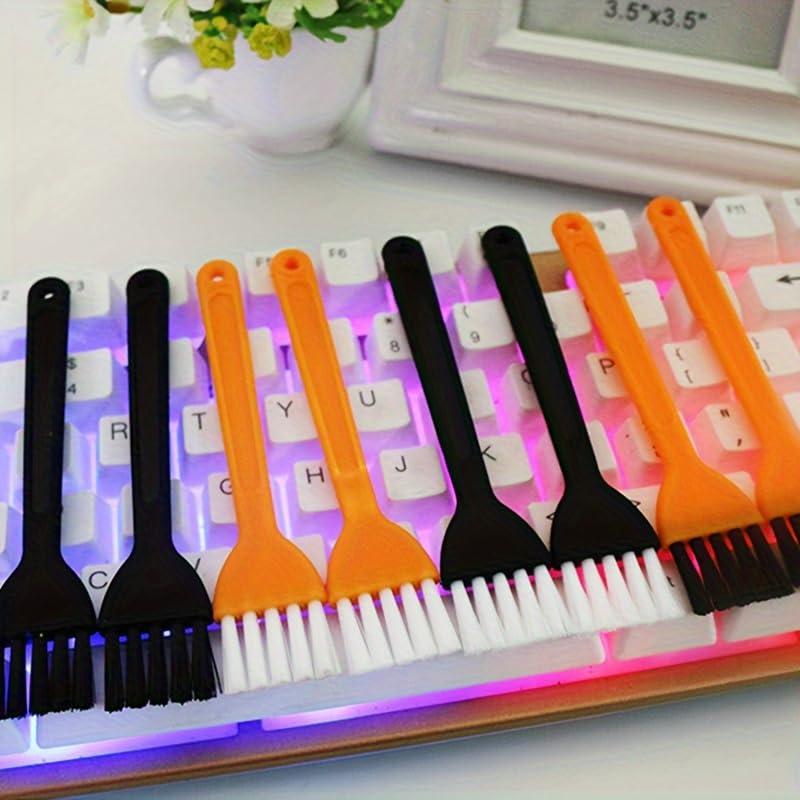 Cleaning Brush Set 2-Piece Compact Portable Brushes for Keyboards, Laptops and Electronic Devices Home Office Travel, Random - color: Random