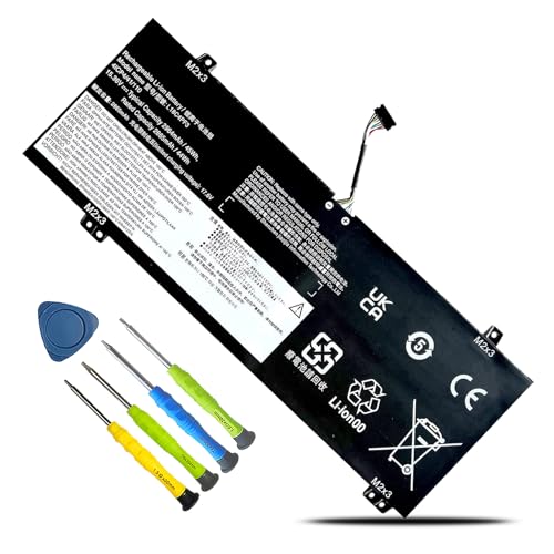 L18C4PF3 L18M4PF3 Laptop Battery for Lenovo IdeaPad Flex-14API Series | Replacement for Lenovo IdeaPad Flex-14IML Flex-14IWL C340-14API C340-14IWL S540-14API S540-14IML, L18M4PF4 5B10T09081 - size: 9.54*3.86*0.22inch L18C4PF3