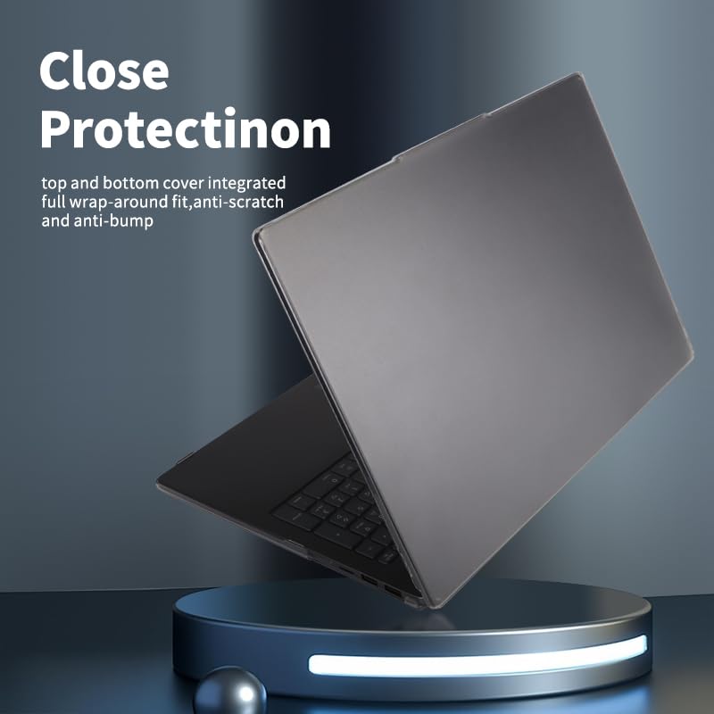 Laptop Case Set for 2026/2025 IdeaPad Slim 5a / 5i (16'', Gen 10/11) Scratch-Resistant & Drop-Resistant Hard Shell Frosted Transparent Protective Cover + Keyboard Cover + Screen Film