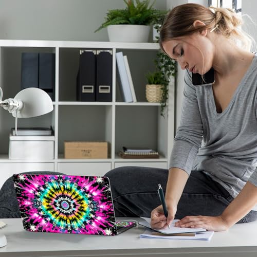 Laptop Skin Sticker Decal 12" 13" 13.3" 14" 15" 15.6",Waterproof Scratch Resistant Vinyl,Reusable Easy to Apply,for MacBook HP Dell Notebooks Netbooks Laptop,2 Wrist Pads,Colorful Print - color: Colorful Print