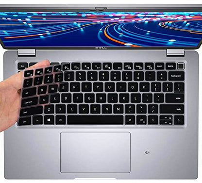 Keyboard Cover for Dell Latitude 3440 5440 5430 5431 5420 14", Dell Latitude 14" 7440 7430 7420 7410, Dell Latitude 14" 9420 9430, Dell Latitude 9520 9510 7520 15.6" Keyboard Skin Protector, Black - color: Black