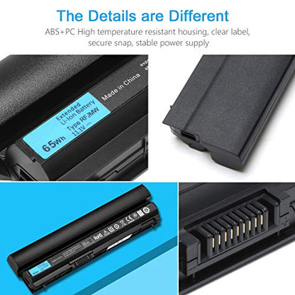 E6230 E6330 65Wh Laptop Battery Compatible with Dell Latitude | E6120 E6220 E6430s Series,fit RFJMW FRR0G UJ499 TPHRG J79X4 7FF1K Y61CV K4CP5 MHPKF 312-1239 312-1241 312-1381