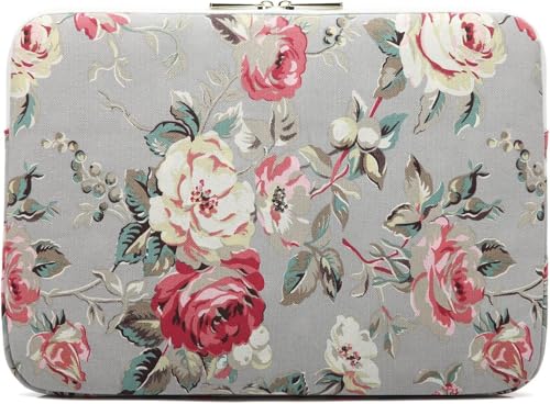 Laptop Sleeve Case Bag Cover with Pocket for MacBook Pro 16 and 16 inch HP Lenovo Dell ASUS Acer Notebook Computer (Grey Rose) - color: Grey Rose, size: 16 inch