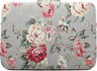 Laptop Sleeve Case Bag Cover with Pocket for MacBook Pro 16 and 16 inch HP Lenovo Dell ASUS Acer Notebook Computer (Grey Rose) - color: Grey Rose, size: 16 inch