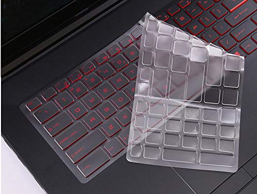 Clear Keyboard Cover Compatible for 15.6 inch MSI Gaming Laptop GS70 GP62 GL62M GT62VR GF62VR GE63VR GS63VR WS60 WS63VR, 17.3 inch MSI GL72M GF72VR GV72 GP72 GS73 GS73VR GT73VR GE72 GV72 GT72 - color: Transparent
