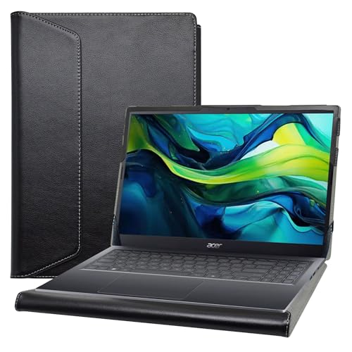 Protective Case for Acer Aspire 15 A15-61M A15-51M/Aspire Go 15 AG15-71PT AG15-21P AG15-31P/Aspire 5 15 A515-47 A515-48M/Nitro V 15 ANV15-41 ANV15-51/TravelMate Vero 15 TMV15-51,Black - color: Black