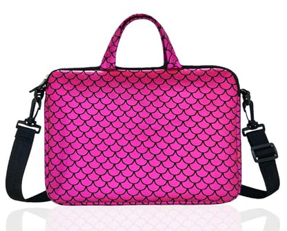 17.3-Inch Laptop Shoulder Carrying Bag Case Sleeve For 17" 17.3 inch HP DELL (Purple) - color: Purple