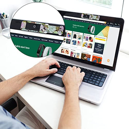 Webcam Cover, 3 Pieces, Laptop Camera Cover, Privacy Shielding Capacity is Twice as Big as The Traditional, Suitable for Computer Mobile Phones, laptops, Tablets and so on (More Meat) - color: More meat