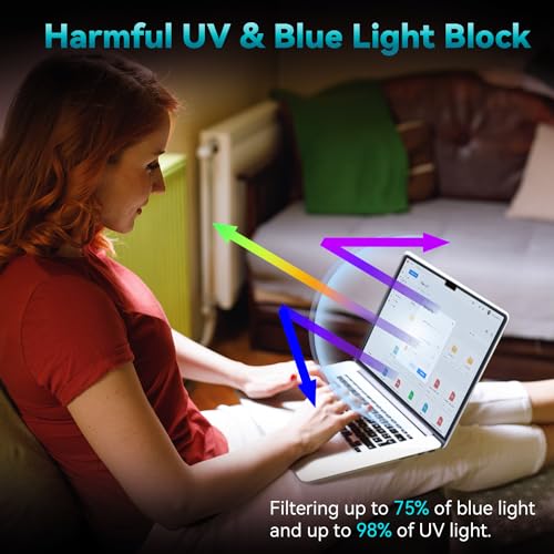 Mamol 2 Pack Anti Blue Light Screen Protector for MacBook Air 15 Inch (2023-2026, M2 M3 M4 M5), Eye Protection, Anti Glare - size: MacBook Air 15 Inch (2023-2025)
