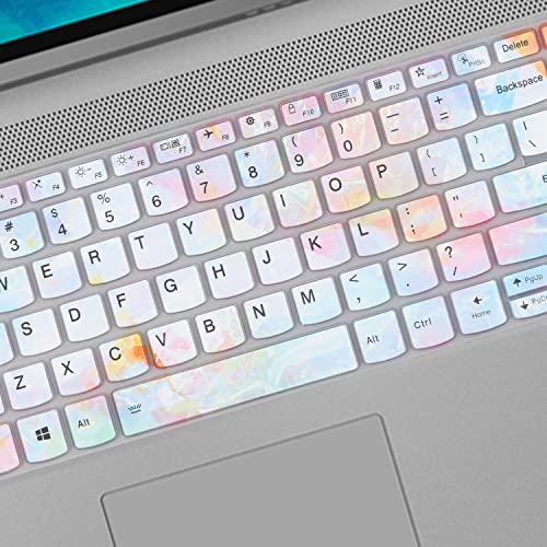 Keyboard Cover for Lenovo Yoga 7i 15.6" 16", Ideapad 3/Idepad 3i/Ideapad 5/Ideapad 5 15.6 17.3, Lenovo Flex 5 15.6, Yoga Slim 7 15, ideaPad Slim 7 15.6, ThinkBook 15/15P G2 G3 G4 - color: Colors