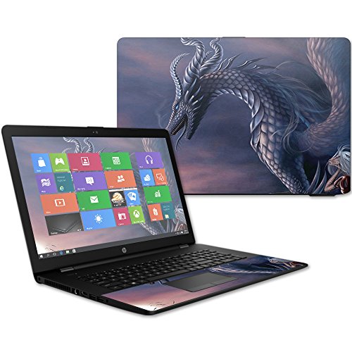 MightySkins Skin Compatible with HP 17t Laptop 17.3" (2017) - Dragon Fantasy | Protective, Durable, and Unique Vinyl Decal wrap Cover | Easy to Apply, Remove, and Change Styles | Made in The USA - color: Dragon Fantasy