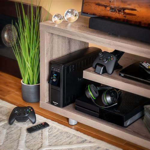 CyberPower CP1350PFCLCD PFC Sinewave UPS Battery Backup and Surge Protector - size: 1350VA, style: Mini-Tower