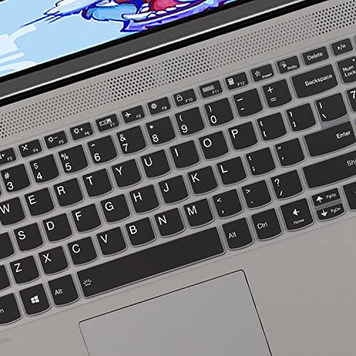 Keyboard Cover for Lenovo Yoga 7i 15.6" 16", Ideapad 3/Idepad 3i/Ideapad 5/Ideapad 5 15.6 17.3, Lenovo Flex 5 15.6, Yoga Slim 7 15, ideaPad Slim 7 15.6, ThinkBook 15/15P G2 G3 G4 -Black - color: Black