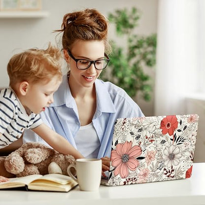 Laptop Skin Decal HP 14" - Botanical, Laptop Cover Sticker, No Cutting Required, No Bubble, Waterproof, Scratch Resistant - Including Wide Screen and Wrist Pad - size: 14 inch