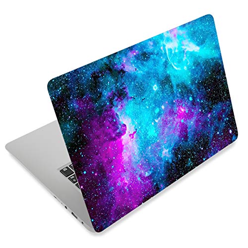 Laptop Skin Sticker Decal,12" 13" 13.3" 14" 15" 15.4" 15.6 inch Personalized Laptop Vinyl Skin Sticker Cover Art Decal Universal Protector Notebook PC Cover Case (Galaxy) - color: Galaxy