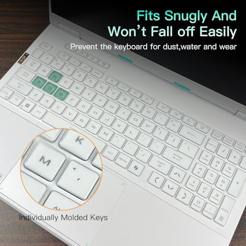 CaseBuy Ultra Thin Keyboard Cover for ASUS TUF Gaming 16" F16(2025) FX608 FX608JH FX608JMR FX608JP FX608LP FX608LM/TUF Gaming 18 A18(2025) FA808UM FA808UH Laptop(NOT for A16 FA607 F16 FX607JV FX607VU)